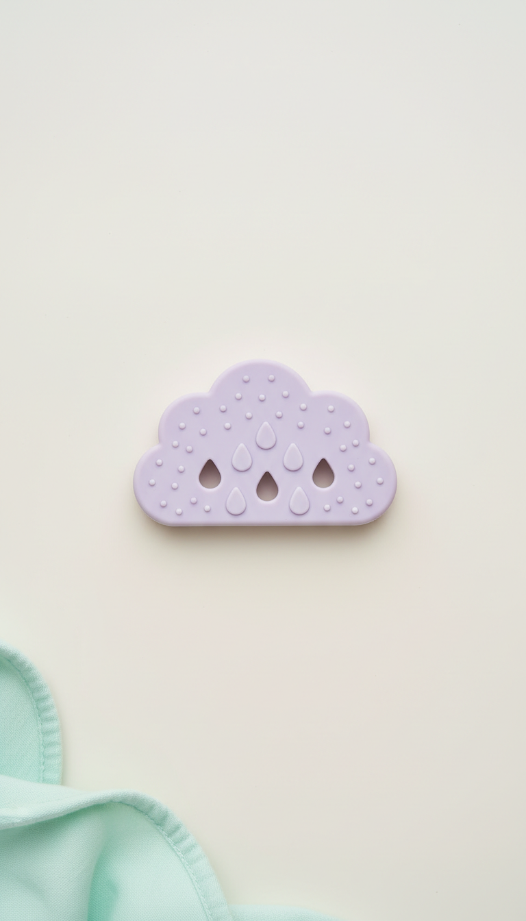 Pastel Silicone Teether Ring